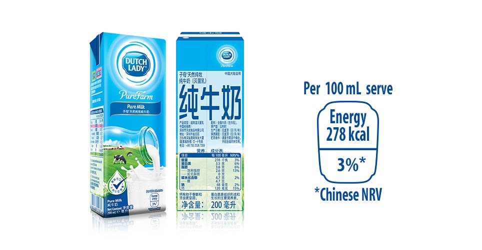 Our Products - Dutch Lady® PureFarm Pure Milk | Dutch Lady